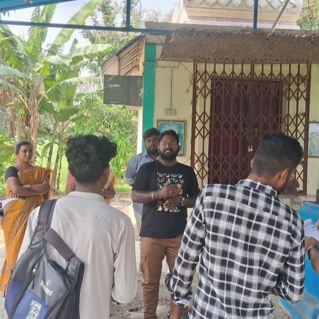 Students documenting waste and water samples